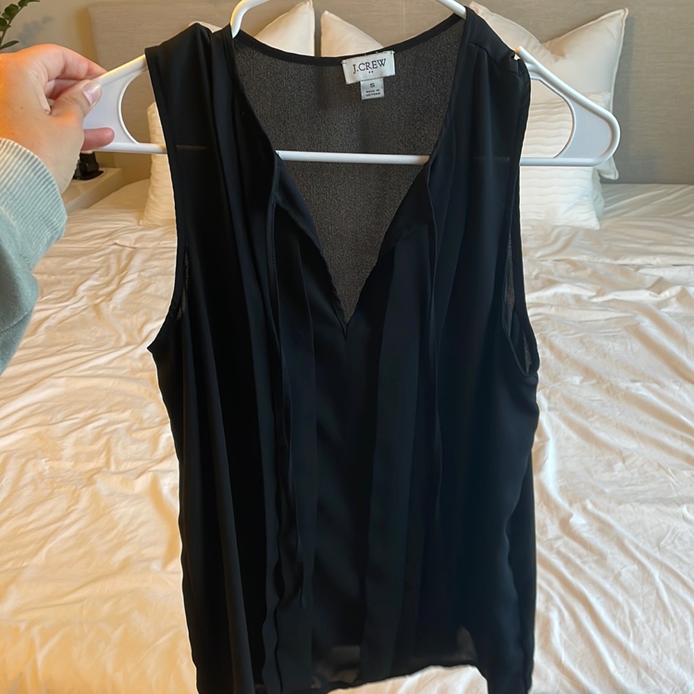 Black J-Crew Blouse